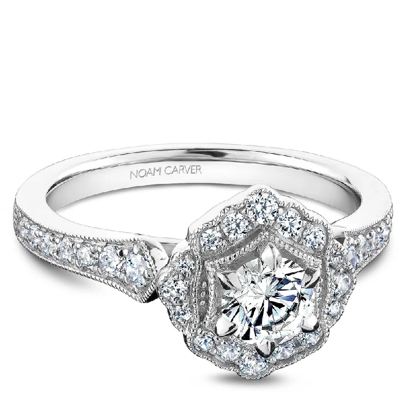 Four Prong Engagement Ring