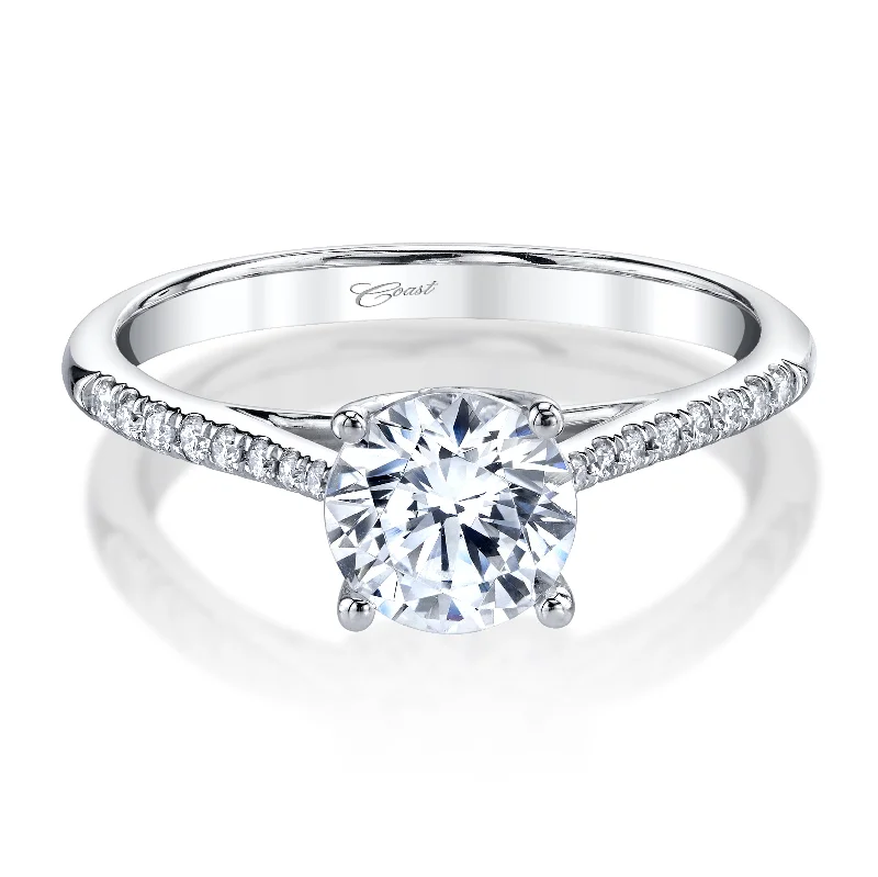 Four Prong Engagement Ring