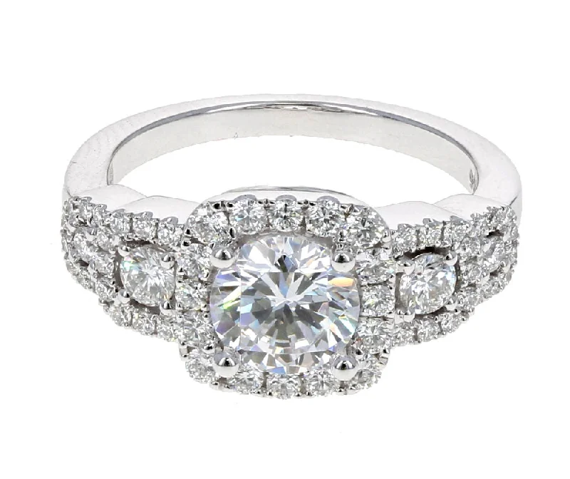 Five Stone Engagement Ring