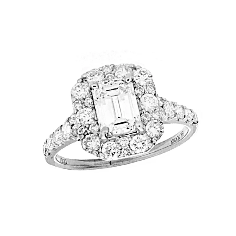 Emerald Cut Diamond Ring