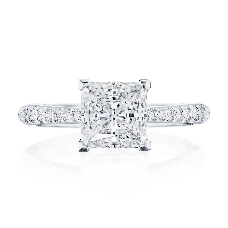 Princess Solitaire Engagement Ring