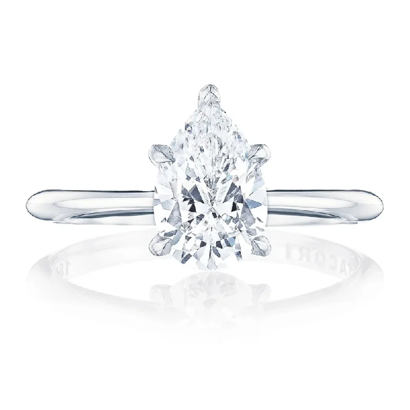 Tacori Founder's Collection Pear Solitaire Engagement Ring