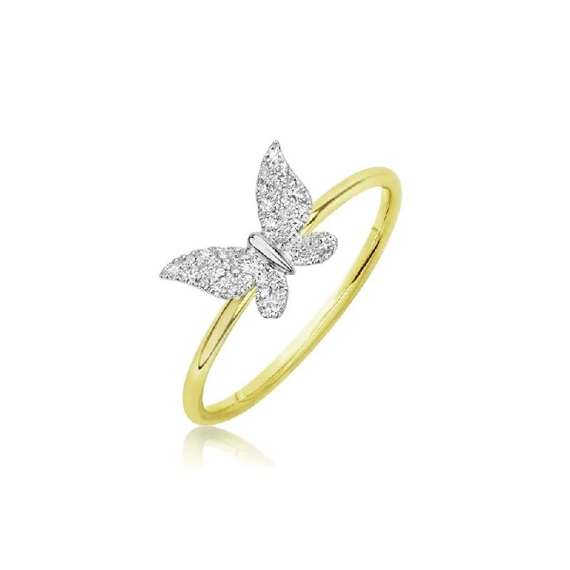 Meira T Butterfly Diamond Ring