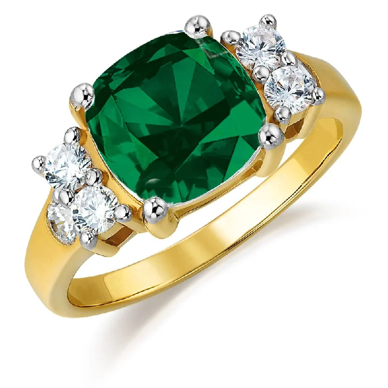 Tru-Emerald Perfection Ring