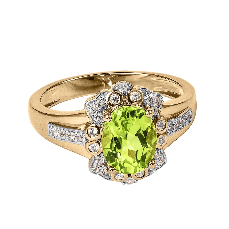 Lumina Peridot Ring