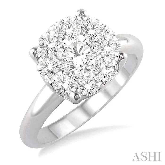 ROUND SHAPE LOVEBRIGHT ESSENTIAL DIAMOND RING