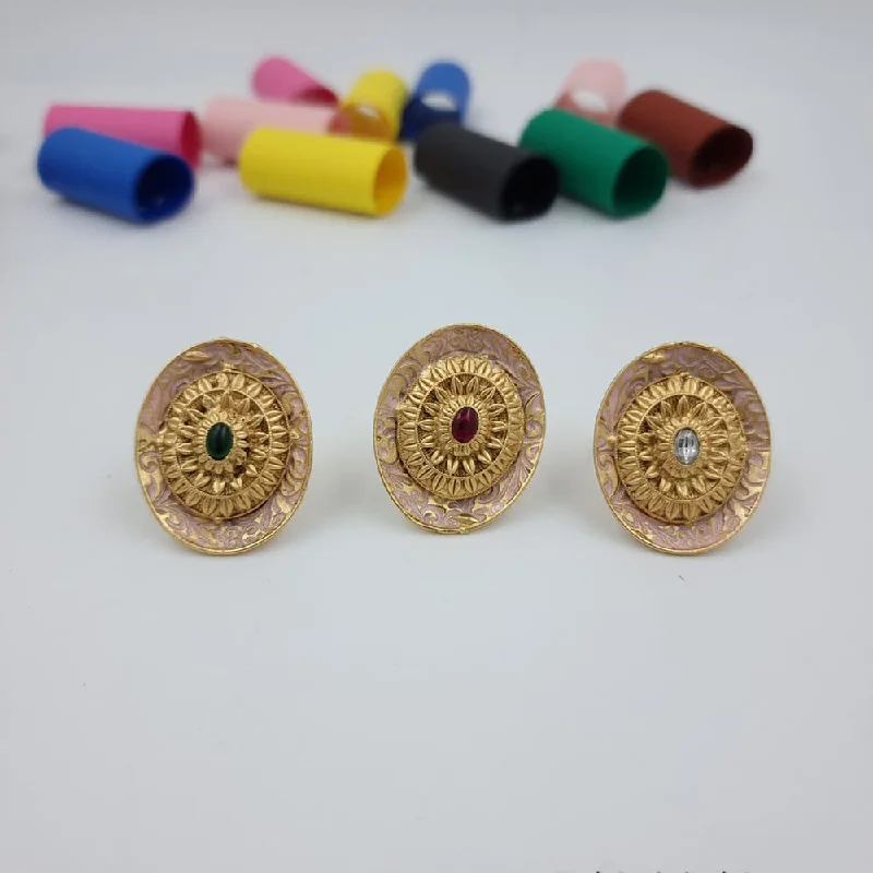 Sparkle For Less – Shop Jewelry Deals Now JCM Gold Plated Finger Rings