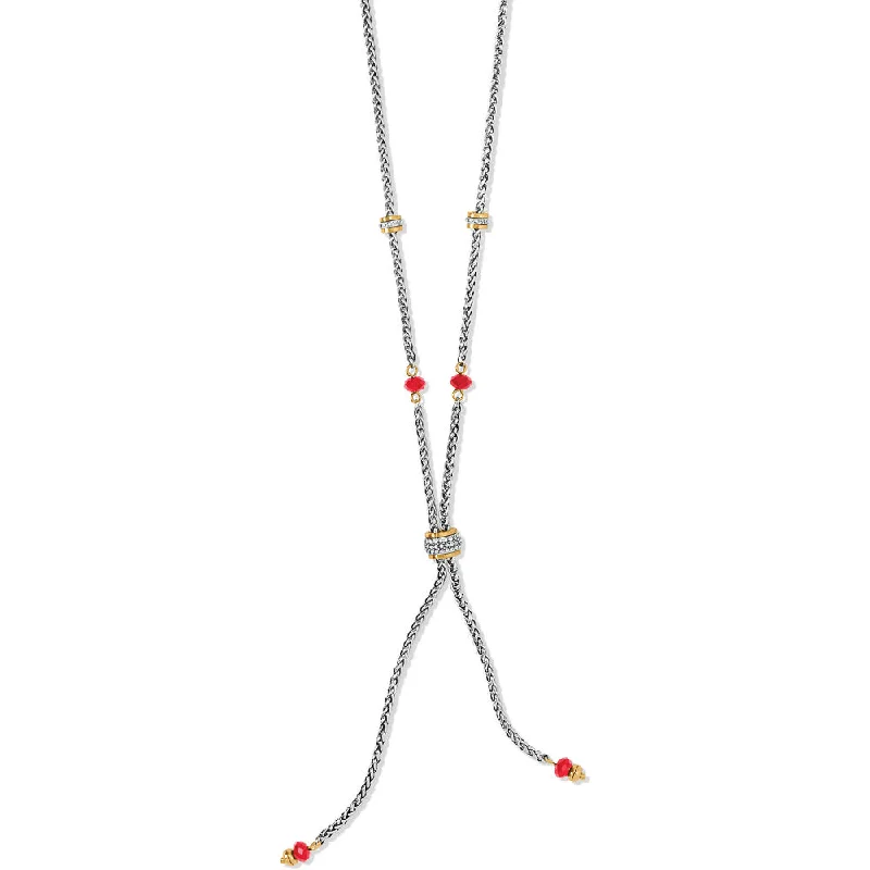 Handcrafted Jewelry Sale – Unique Designs At Low Prices Brighton Meridian Two Tone Petite Y Necklace