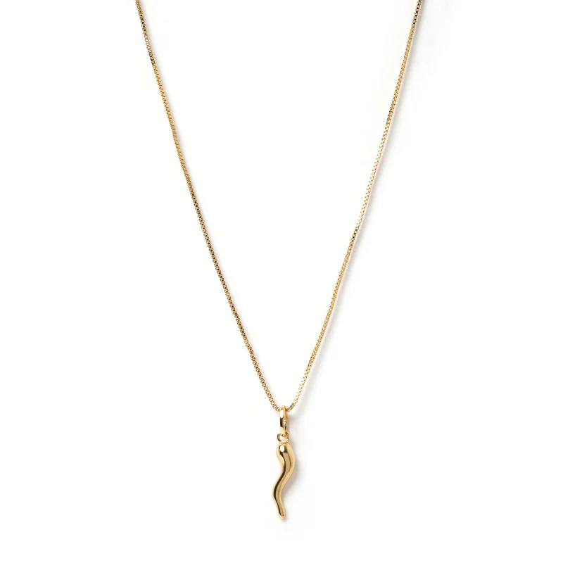 Shop Dazzling Jewelry At The Best Prices Cornicello Gold Charm Necklace - Large