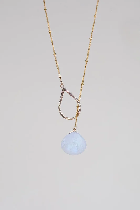 Buy More, Save More On Stunning Jewelry Pieces Lariat Necklace - Moonstone