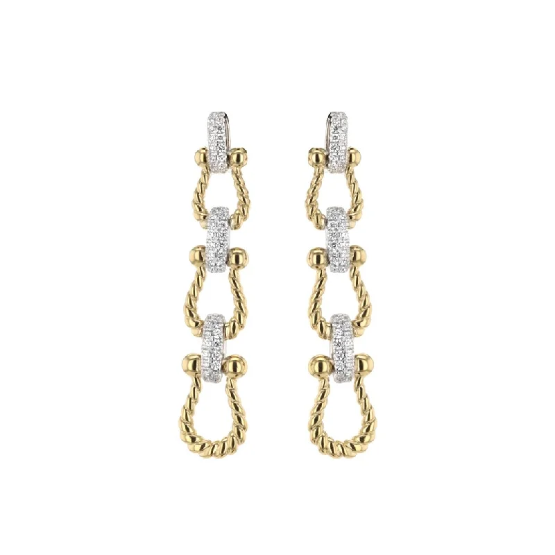 Exclusive Jewelry Markdowns – Limited-Time Offer 0.41 ctw Diamond Drop Earrings