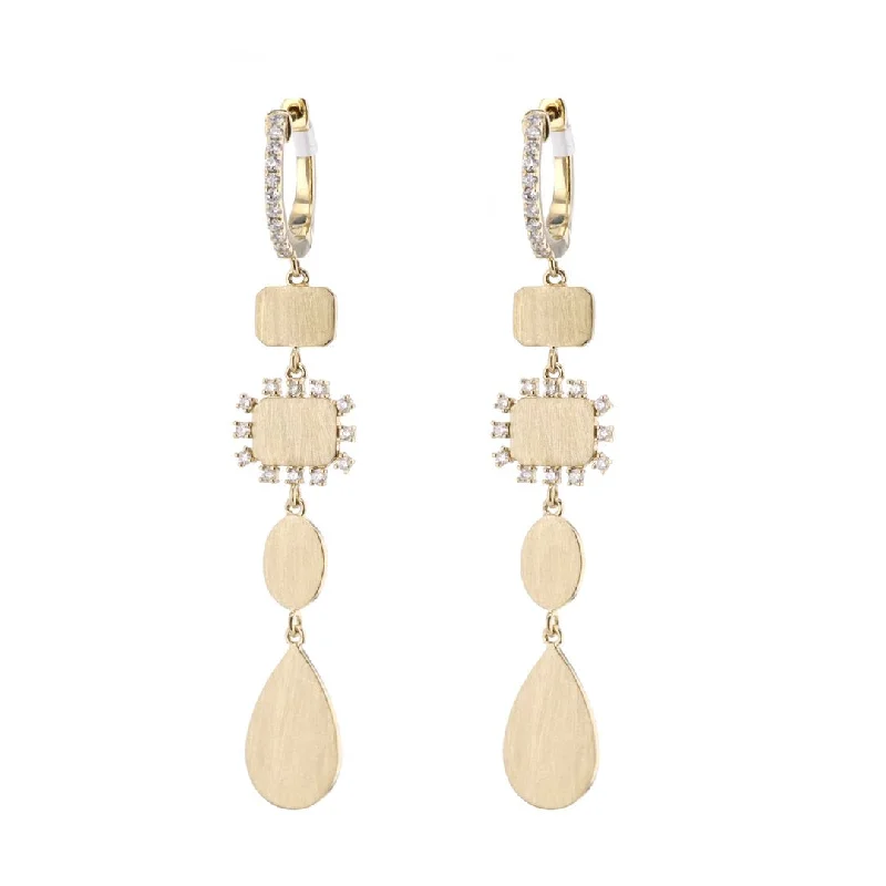 Must-Have Jewelry Pieces At Reduced Prices 0.44 ctw Diamond Drop Earrings