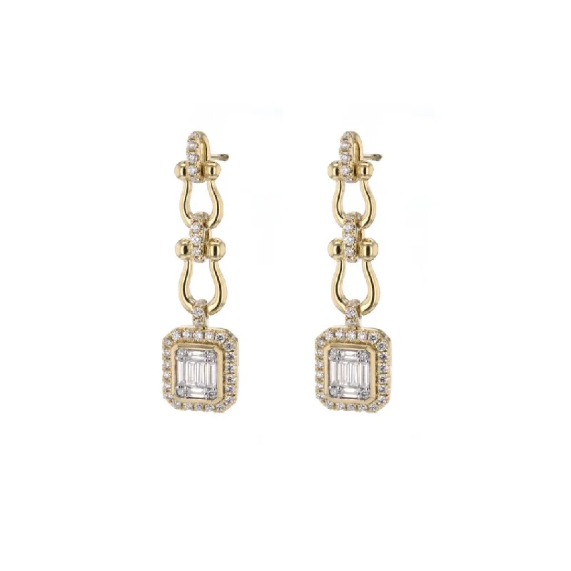 Luxury Meets Affordability – Jewelry Sale Now Live 0.87 ctw Diamond Drop Earrings | M10275416