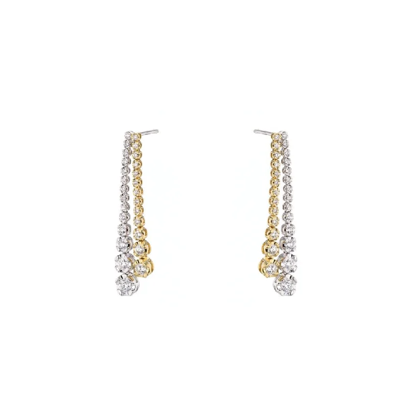 Premium Jewelry Now Available At Special Discounts 1.34 ctw Diamond Drop Earrings