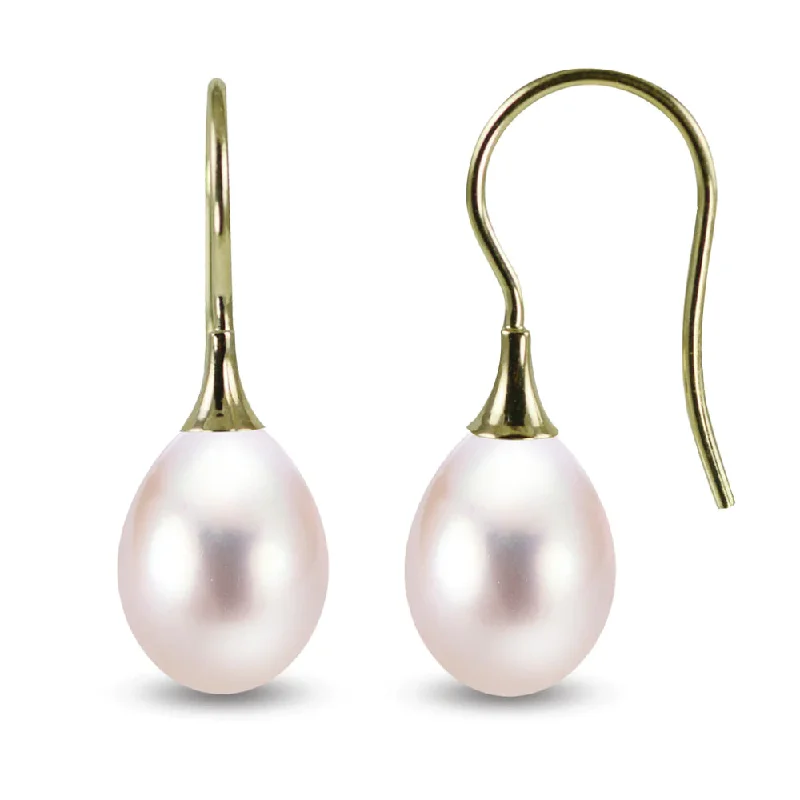 High-End Sparkle, Low-End Prices – Shop Now 14k Freshwater Pearl Wire Earrings