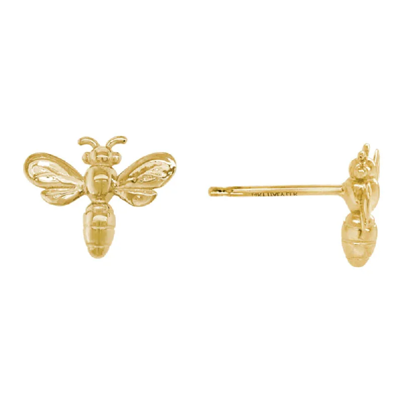 Jewelry Flash Sale – Stylish Designs At Unbeatable Rates 14k Gold Bee Studs