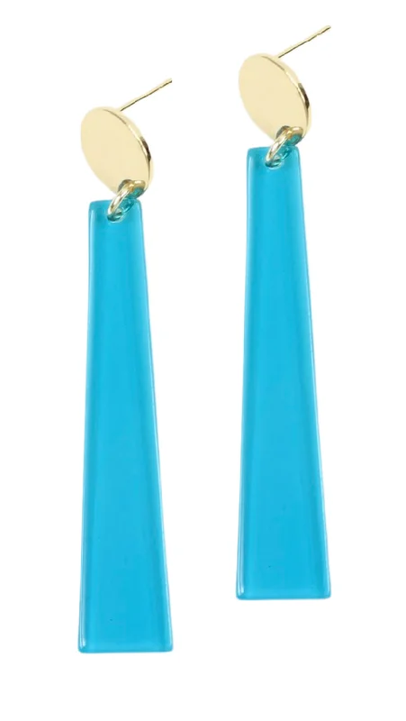 Unmissable Jewelry Clearance – Final Reductions The Tessa Earring - Neon Blue