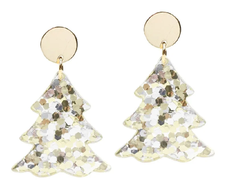 Exclusive Savings On Timeless Jewelry Pieces The Metallic Confetti Tree Earring