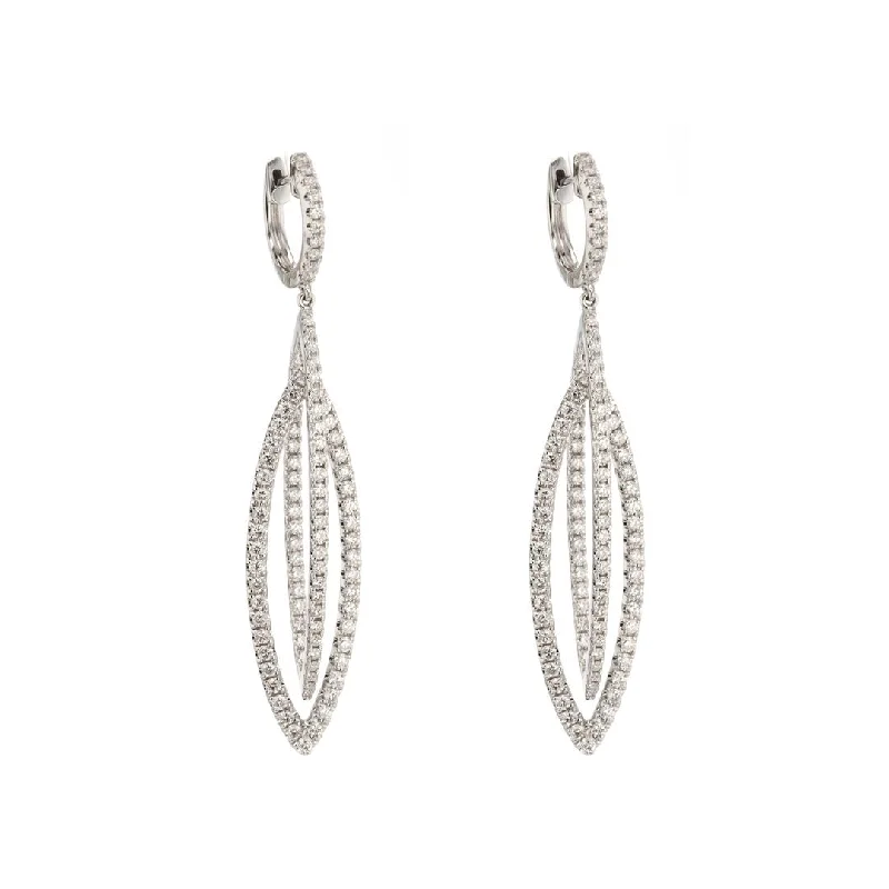 Premium Jewelry At Special Low Prices For A Limited Time 2.03 ctw Diamond Drop Earrings