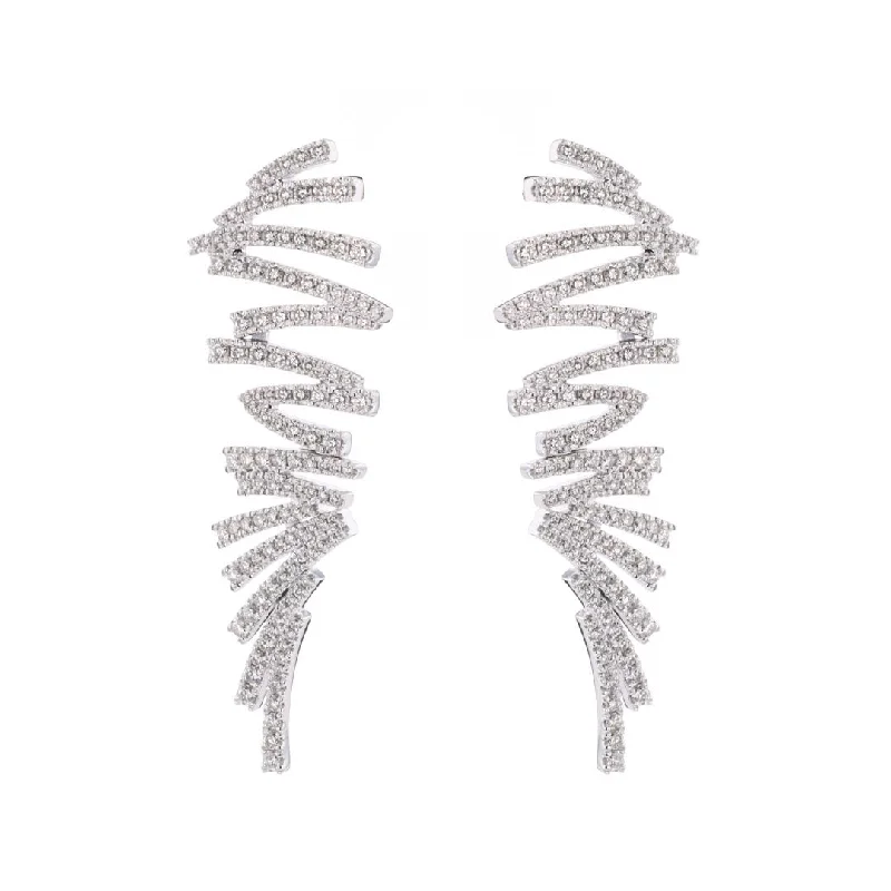 Limited-Time Jewelry Sale – Don't Miss Out On Dazzling Discounts 2.30 ctw Diamond Drop Earings