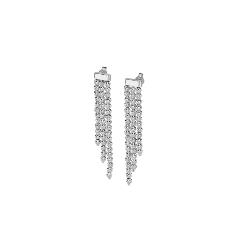 Gorgeous Jewelry, Limited-Time Savings Desmos Crystal Drop 3 Row Earrings