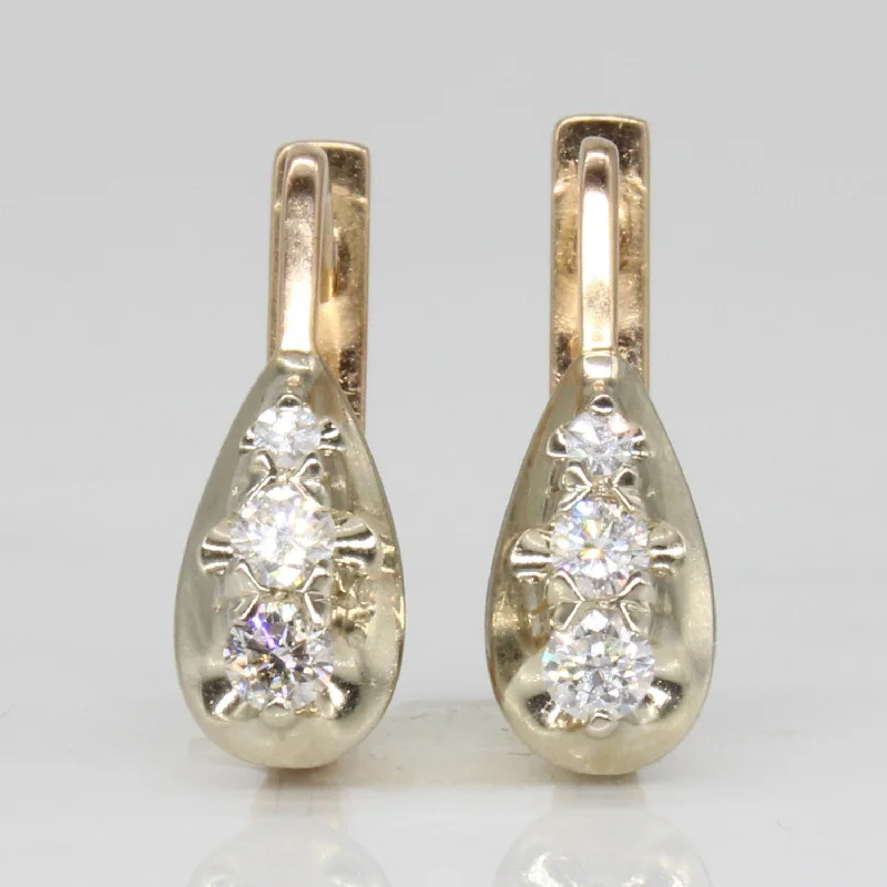 Once-A-Year Jewelry Sale – Grab Your Favorites Now 14k Gold and Diamond Earrings | 0.24ctw |