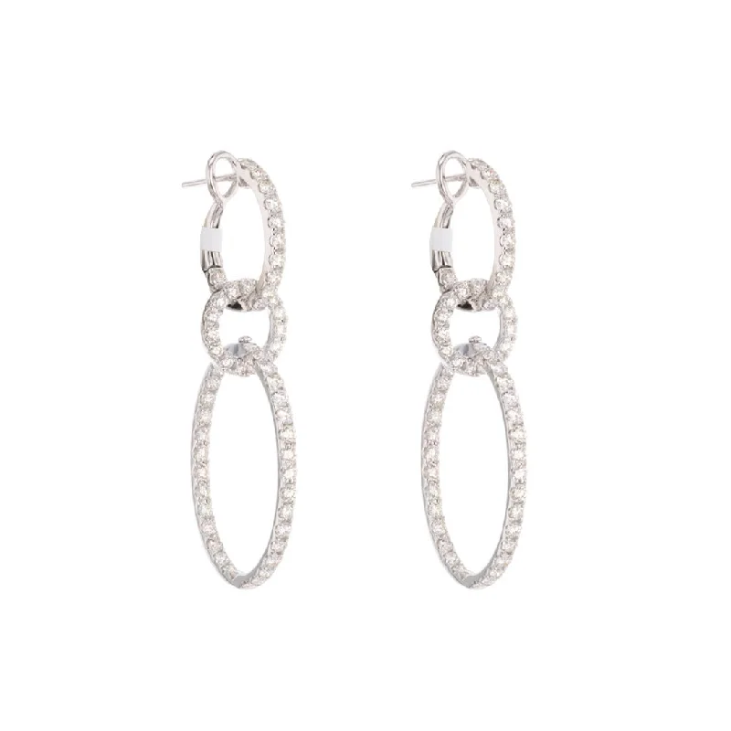 Your Perfect Accessory At The Perfect Price 2.52 ctw Diamond Inside-Out Drop Earrings