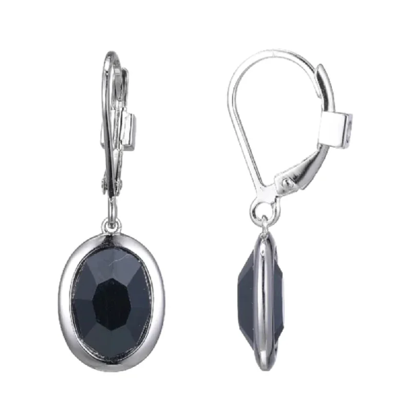 The Perfect Jewelry Piece At The Perfect Price Elle "Mirage" Hematite Drop Earrings