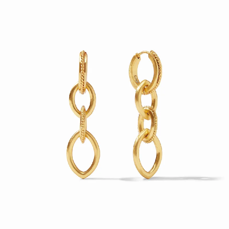 Affordable Gold-Plated Jewelry For Modern Fashion Julie Vos Delphine 2-in-1 Earring