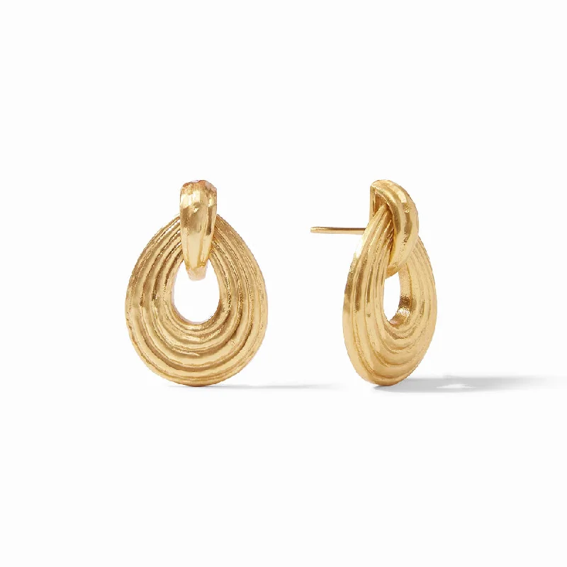 Fashion-Forward Jewelry At Exclusive Discounts Julie Vos Havana Demi Doorknocker Earring