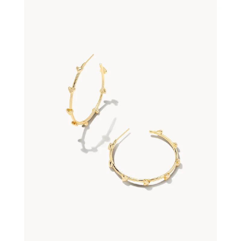 Elegant Rose Gold Jewelry For A Stylish Touch Kendra Scott Haven Hoop Earrings