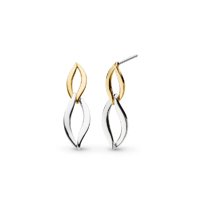 Huge Savings On Premium Jewelry Styles Kit Heath Entwine Twine Link Golden Drop Earrings