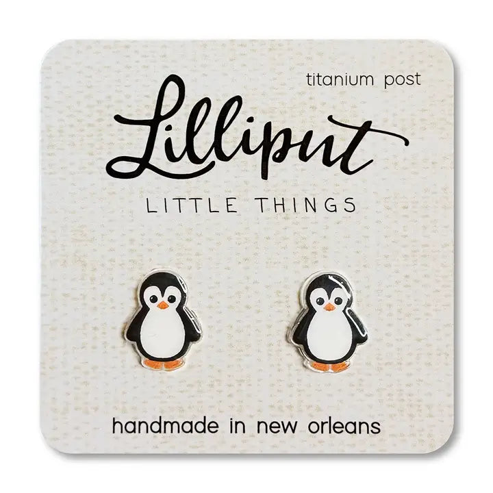 Limited Stock On Premium Jewelry At Low Prices Lilliput Little Things Penguin Earrings