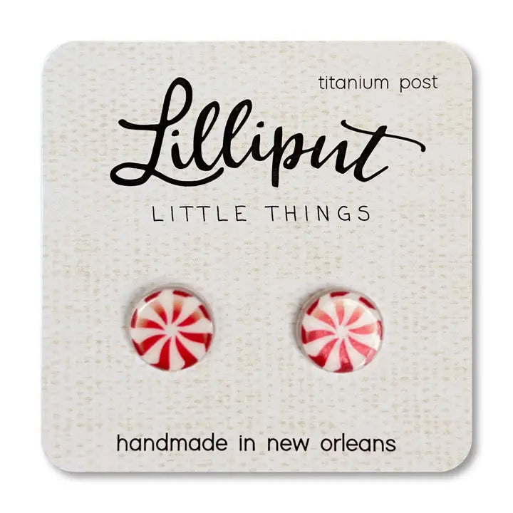 Exclusive Online Discounts On Stylish Jewelry Lilliput Little Things Peppermint Earrings