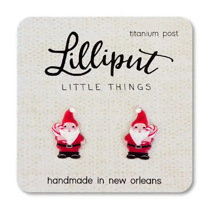 Bold And Beautiful Jewelry Now At Irresistible Prices Lilliput Little Things Santa Gnome Earrings