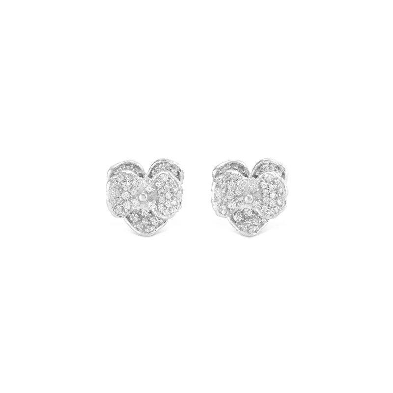 Everyday Jewelry Essentials Now On Sale Orchid 11mm Earring with Diamonds