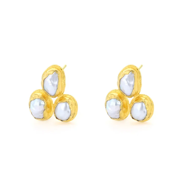 Discover Unique Jewelry With Special Limited-Time Offers 24K Pearl Earrings | M10273321