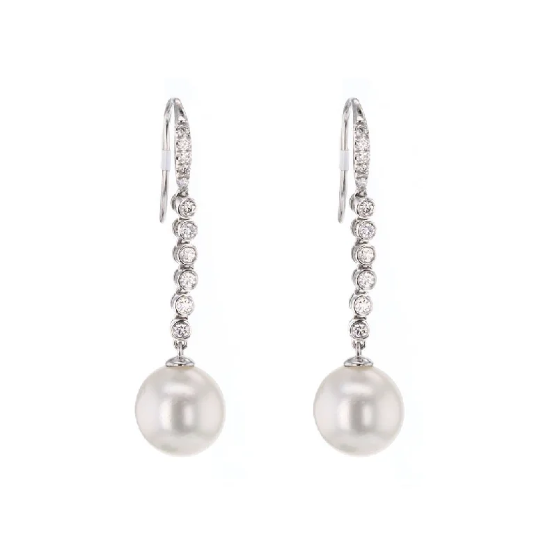 Once-A-Year Jewelry Deals – Shop Before They’Re Gone Pearl & Diamond Drop Earrings