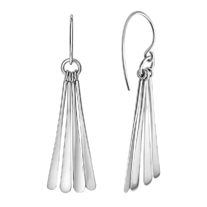 Luxury Jewelry Without The Luxury Price Tag Sterling Silver Teardrop Dangle Earrings