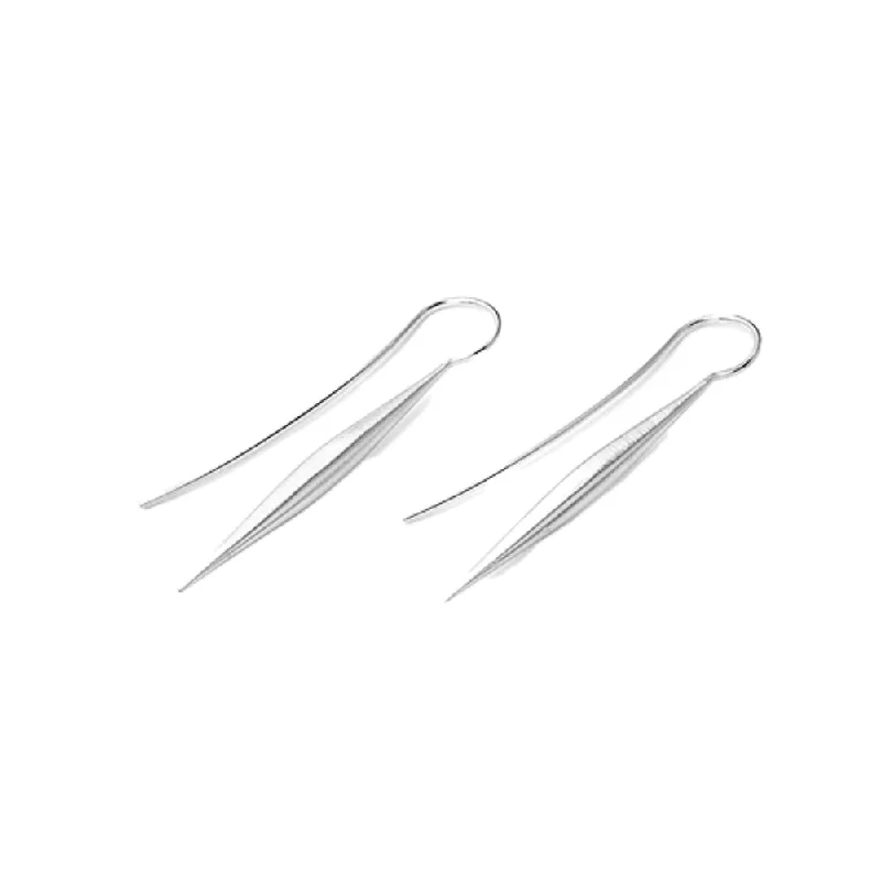 Glamorous Jewelry, Glamorous Deals – Shop Now Sterling Silver XL Wheat Earrings