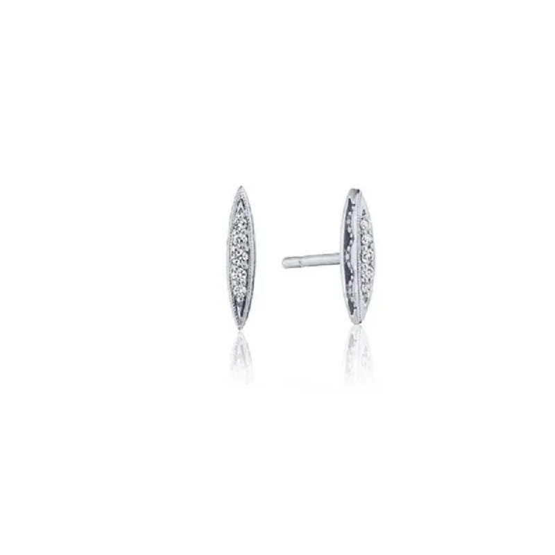 Affordable Luxury Jewelry – Style At A Great Price Tacori Mini Surfboard Studs with Diamonds