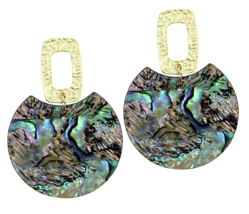 Jewelry Sale Bonanza – Grab Your Sparkle Now The Leighton Earring - Abalone