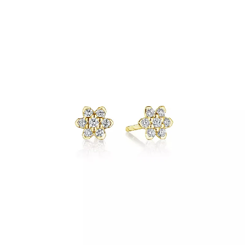 Limited-Time Offer On Premium Jewelry Collections Verragio 18K Gold Ministar Diamond Studs