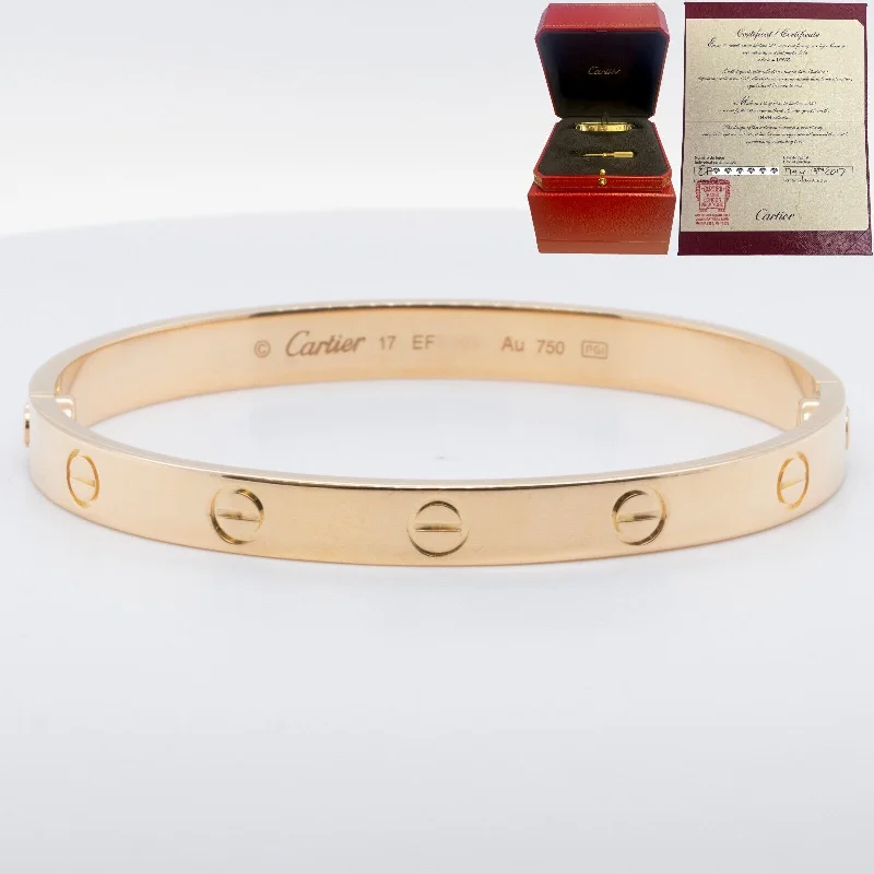 Shop Dazzling Rings, Earrings, And More At Special Discounts 2017 Cartier Love 18k Yellow Gold Bangle Bracelet Size 17 BOX & CERTIFICATE