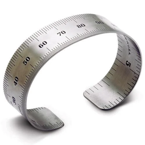 Limited Stock On Premium Jewelry At Low Prices Ruler Bracelet, Metric, 3/4"