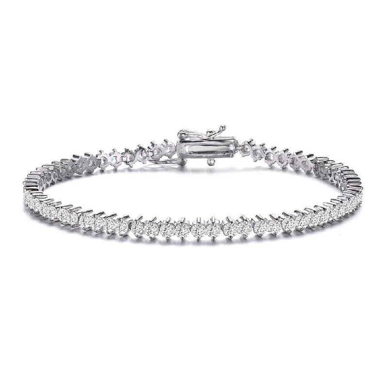 Glamorous Jewelry, Glamorous Deals – Shop Now Sylvie Tennis Bracelet