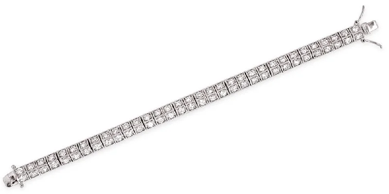 Exclusive Jewelry Markdowns – Limited-Time Offer Double Tennis Bracelet