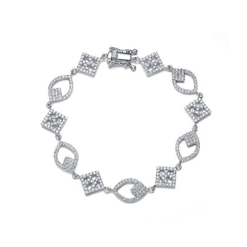 Sparkle On A Budget – Fine Jewelry For Less La Roche Pave set Bracelet