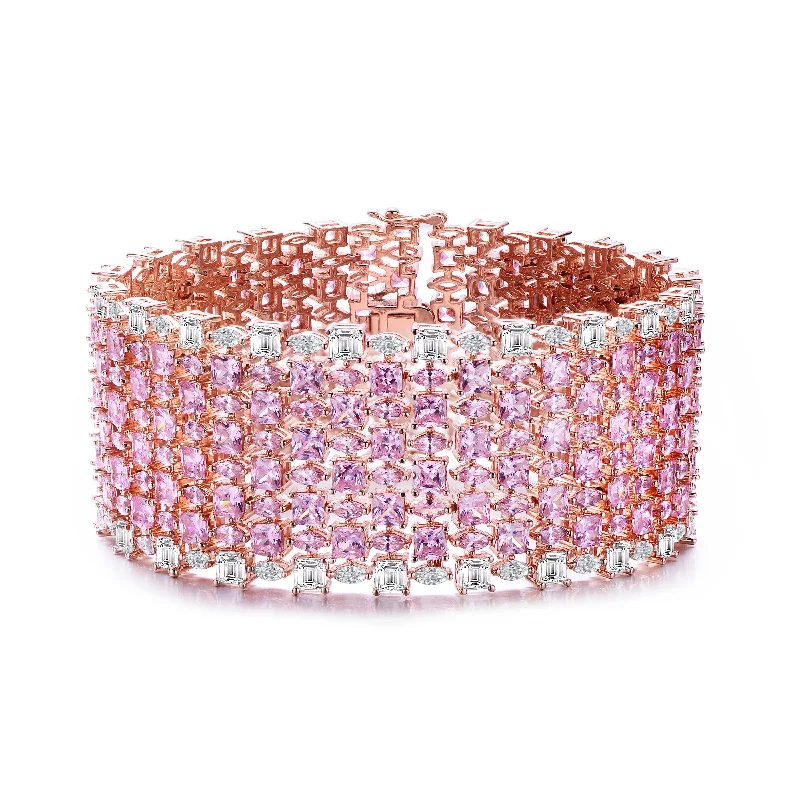 Luxury Jewelry Without The Luxury Price Tag Cannes Rosé Maxi Pink Bracelet