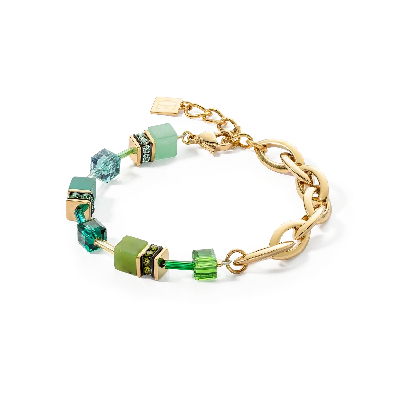 Last Chance To Shop High-End Jewelry At Markdown Prices Bracelet Festive Layer green